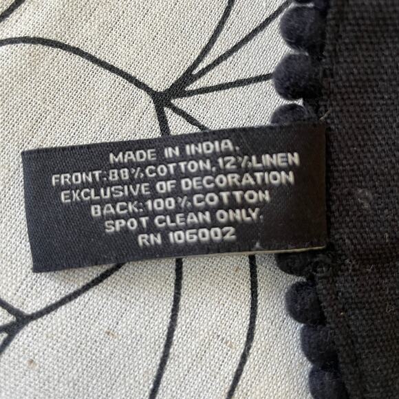 Rachel Zoe Halloween Spider Web with Beaded Spider Placemats 15in Set of 4 NEW - Picture 7 of 10